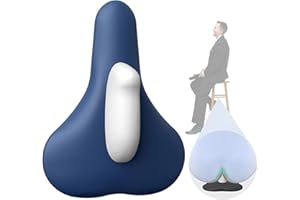 DSXVJHD Pelvic Floor Muscle Trainer, 4 Modes Portable Kegel Training Device for Women and Men, USB Rechargeable Kegel Exerciser Muscle Relaxation Massagers (Blue)