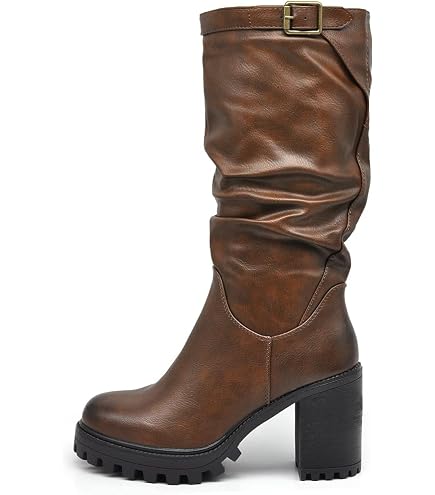 HOOUDO Stivali Donna Invernali,Stivali Donna Invernali,Casual Western HOOUDO Stivali Donna Invernali,Stivali Donna Invernali,Casual Western