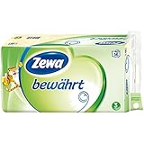 Zewa Toilettenpapier "Bew&auml;hrt" 3-lagig, 16 x 150 Blatt (16 Rollen)