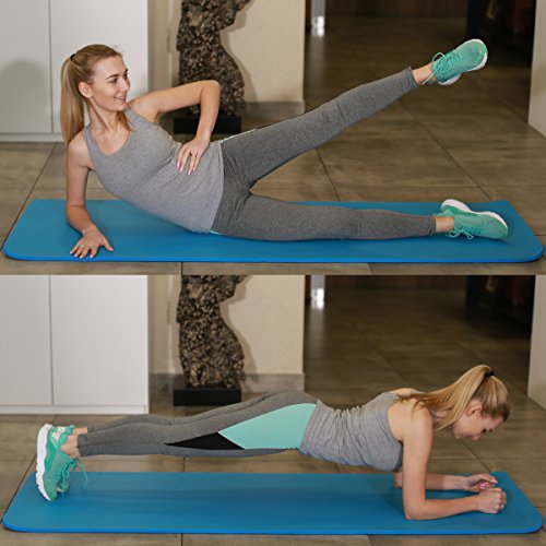 diMio Yogamatte / Gymnastikmatte 185x60cm in 2 Stärken und 6 Farben, Phlatatfrei + SGS geprüft - 6