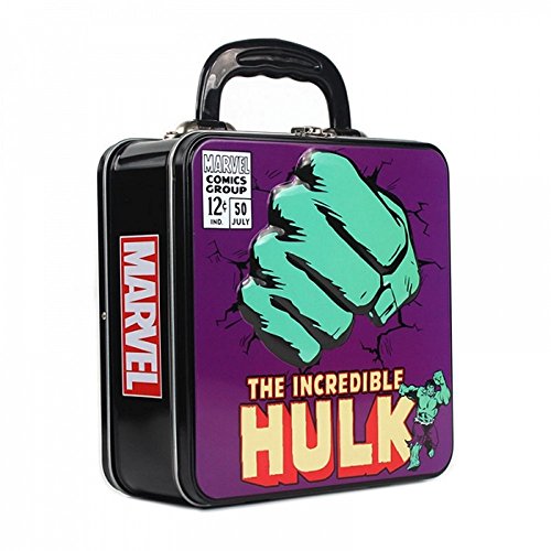 Preisvergleich Produktbild Marvel Comics - Blechkoffer Brotdose Lunchbox - Hulk - beidseitig bedruckt