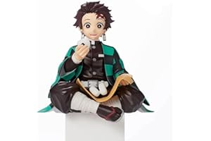 Skynomad Anime Demon Slayer Sitting - Kamado Tanjirou Nezuko Inosuke Zenitsu Rengoku - Model Collection for Demon Slayer Kimetsu No Yaiba Anime Fans (Tanjiro Kamado)