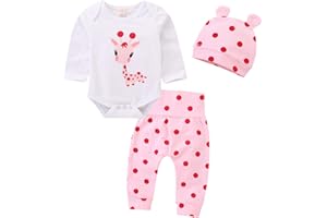 TMEOG Bebé Niñas Niños Ropa Conjuntos Hoodie Camisas Tops Pantalones Manga Larga Tops Pantalones Conjunto