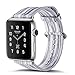 Produktbild Armband für Apple Watch 42mm,PU Leder Ersatzband mit Edelstahl Gürtelschnalle Leder Uhrenarmband für Apple Watch 42mm Series 1/2/3 (A) (11)