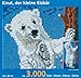Produktbild stickit Mini Stecksystem Eisbär Knut am Baum ca. 3.000 Teile Nr. 41079