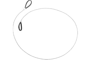 BONKZEBU Rouleau de Scie à Fil D'acier scie à fil coupe tube pvc Rouleau de Scie de Voyage D'urgence en Plein Air , Rouleau de Fil D'acier de 31 , 5 Pouces , Outil de Survie Scies