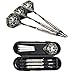 Produktbild Dartpfeile soft dartpfeile 3 Stück 18 g Dartset Turnier soft Tip Dartpfeile Set, (Soft Dartpfeile) mit Flights (Geisterkopf)