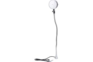 LED -maskinljus, 15W 1500 lumens Magnetiska Arbetsljus med 50 Cm Flexibel Svenhals och Magnetisk Bas, Vattentät Ljus för Svar