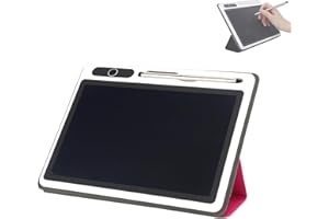 ZUNATE LCD Writing Tablet, 10.1 Inch Business LCD Handwriting Board,Electronic Digital Writing&Colorful Screen Electronic Notepad,Writing Tablet Gift for Kids and Adults at Home,School and Office(Rode red)