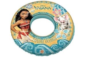 LIVELY MOMENTS Gonflable Bague Flottante/Bouée/Anneau Gonflable/Anneau de Bain Disney Vaiana/Moana avec Pua