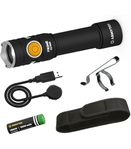 Lampe Torche Armytek Prime C1 PRO WHITE V4 Magnet USB
