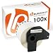 Produktbild 100x Bubprint Endlos-Etikett kompatibel für Brother DK-22205 DK22205 DK 22205 p-touch QL 570 500 QL-500 QL-500BW Endlosetiketten Endlos-Etikettenlabels