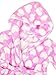 Girls Baby Heart Print Hooded Dressing Gown Luxury Bath Robe sizes from 6 to 24 Months