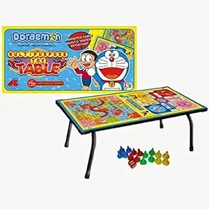 ABHIR 2 in 1 Kids Board Game Table Ludo, Snake & Ladder Support Table and Multipurpose Table