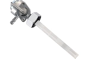 GOOFIT 16mm Robinet d'essence Valve Robinet de Petit diamètre w/Filtre Cock Remplacement pour Le Chinois Scooter Mobylette Moto 50cc 70cc 90cc 110cc 125cc 150cc