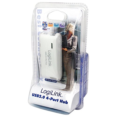 LogiLink 4-Port Hub USB 2.0 mit Netzteil, weiß - 2