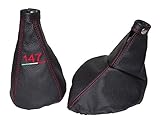 Lieferumfang: 1 x Schalthebelmanschette. 1 x Handbremsmanschette. Material: 100 % hochwertiges, echtes italienisches Leder.
