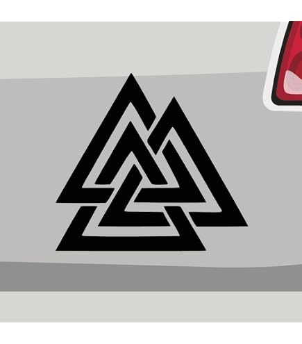 Aufkleber - Gekreuzte Äxte Vikinger Jagt - Sticker Produktbild-Vorschau 11