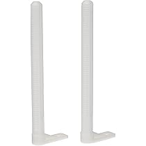 4 Stück Betätigungsstangen Für Twinline Spülplatte - Weiß 135mm X 7mm ABS