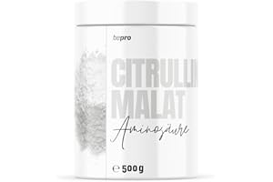 ‎BETTERPROTEIN L - Citrullin Malat - ohne Zusätze - Hochdosiert - Vegan - 500g - direkt vom Hersteller - BetterProtein® - hochdosierte Aminosäuren zum Muskelaufbau und Abnehmen - Vegan -