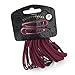 20 Burgundy Hair Elastics & Hair Slides AJ28075
