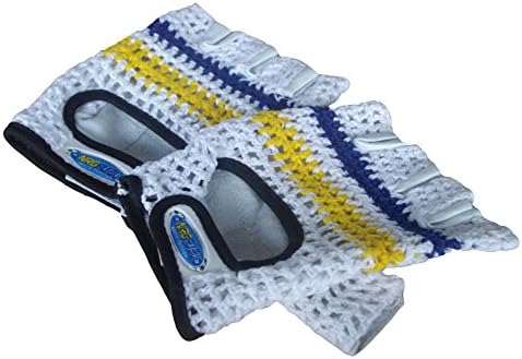 NRG Fuel Unisex's Mesh Gloves-White, Large