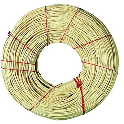 Rayher 6503000 rotin/numéro de tressé tuyau 1 rouleau de A rotbandqualità€t 500 g 1 diamètre 1 6 mm Multicolore 3 x 3 x 0 35 cm
