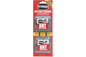 HEZVIC Nippon Ant Bait StationTwin Pack with a Thank You Sticker - Ant and Nest Killer