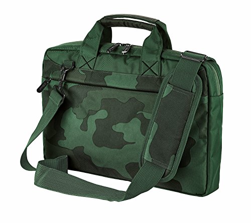 Trust Bari schlanke 13,3 Zoll Laptoptasche (für Notebooks mit Bildschirmdiagonale bis 33,8 cm (13,3 Zoll)) camouflage