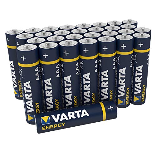 VARTA Energy - Pack de 30 Pilas Alcalinas AAA / LR03 / Micro