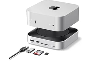 UGREEN Docking Station Compatible con Mac Mini M4 y M4 Pro Dock Station Hub USB C 10 en 1 con Carcasa M.2 NVME SSD Lector de Tarjetas TF SD 7 Puertos USB 10Gbps 5Gbps