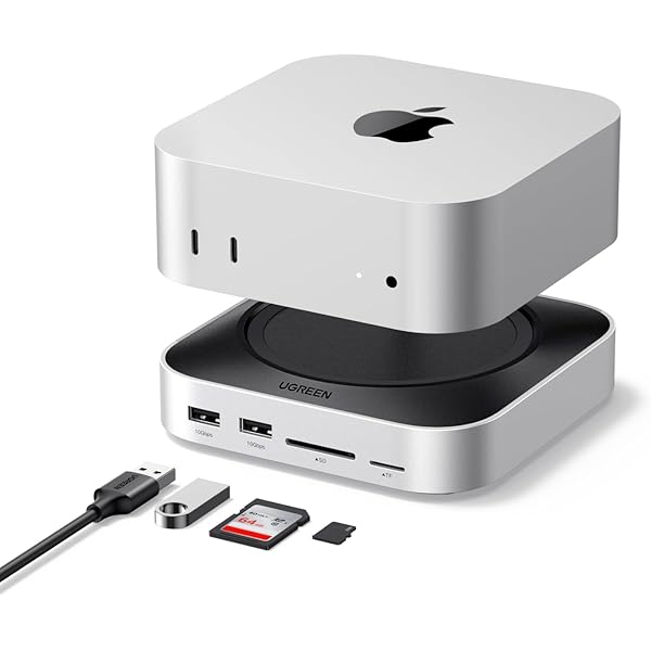 Apple Mac mini Computer desktop con chip M4, CPU 10-core e GPU 10