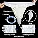 Produktbild XIHAA Drainage-Beutel-Urin-Kollektor, Ältere Frauen-Und Männer-Urin-Katheter Ältere Bettwäsche, Urin-Kollektor, Hypoallergenes Silikon,Men(Normal)