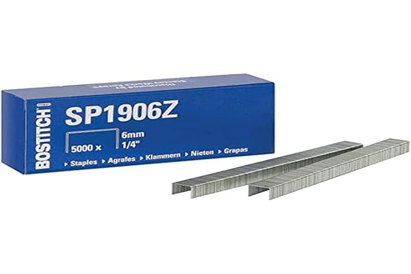 Agrafes BOSTITCH SP1906Z SP 19 1/4, 6 mm, galvanisées