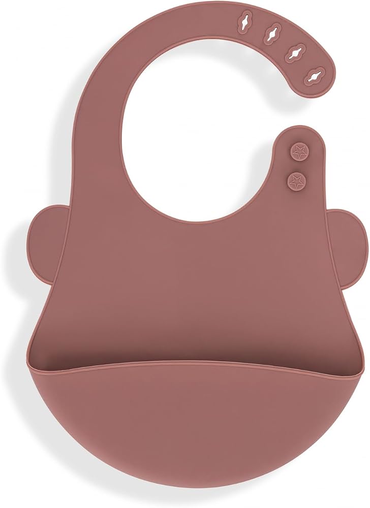 BABYJEM 901 Silikon Önlük Mocha