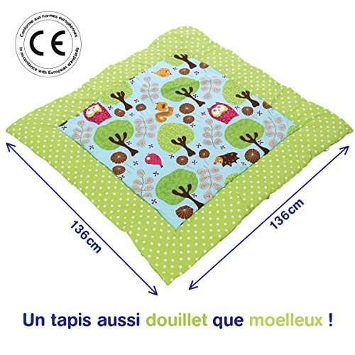 Preisvergleich Produktbild Carpet XXL Wald Eulen Ludimousse