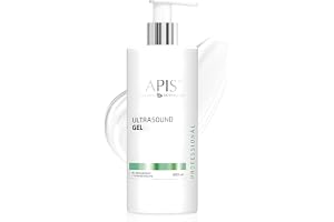 Apis Ultraljudsgel – 500 ml – med hög- och lågmolekylär hyaluronsyra för sonofores, nadellös mesoterapi och ultraljudsbehandlingar
