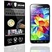 Produktbild Urcover Samsung Galaxy S5 Display Schutz-Folie | Abdeckung in Ultra Transparent | PET Display-Folie in Klar | Anti-Kratzer Protektor | Smartphone Blasenfrei Crystal Clear Screen Protector