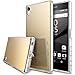 Produktbild Ringke Mirror Kompatbel mit Xperia Z5 Premium Hülle Hell Reflektierender Luxuriöser Spiegel Cover [Schock Absorption Technologie] Dünne Stylische Schutzhülle für Xperia Z5 Premium Case - Royal Gold