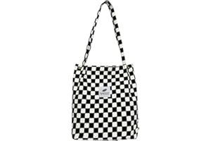 APUKESE Tote bag Bolso de Hombro de Pana: Elegante, Duradero y Versátil - Bolso de Mujer con Bolsillos Internos - Ideal para Trabajo, Compras, Viajes y Uso Diario…