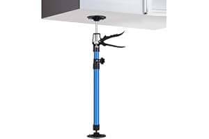 Genikeer Telescopic Quick Support System Rod, Adjustable Support Pole Hand Jack Tool, Labor Saving Cabinet Jack, Heavy Duty 40KG Capacity Support Pole For Drywall, Cabinet, Range Hoods
