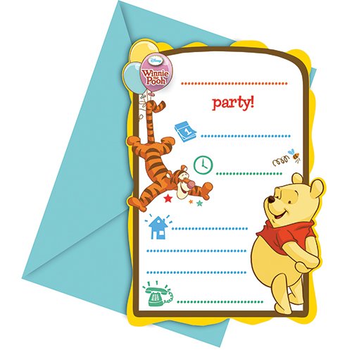 Preisvergleich Produktbild Disney Winnie-Puuh-Partymasken