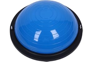 FANMURAN Balance Trainer Fitball Equilibrio Fitness Palla di Allenamento Equilibrio 46 cm con fascia elastica Stazione di Bilanciamento per Yoga Pilates Fitness