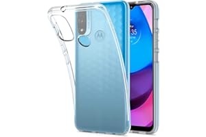 GAPLUS Moto E20 Case - Transparent Clear Ultra Slim Silicone Gel Skin Bumper Case Cover For Motorola Moto E20
