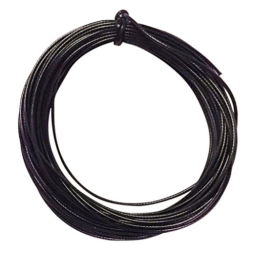 Nylonschnur Friesen Faden Nylonseil Schnur 2mm DIY Schmuckherstellung 10m – Schwarz, 2mmx10m - 7