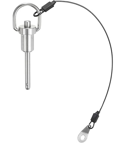 Grekywin Schnellspannstifte 4 Stück - 316 Edelstahl Marine Zubehör 6,3mm Durchmesser