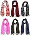 Printed Poly Cotton Scarf and Stoles for Women ( Combo of six stoles) RS.798.00