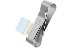 Stainless Steel Cue Chalk Clip Snooker Billias Chalk Holder Pool Cue Chalk Holder with Clip PLUT