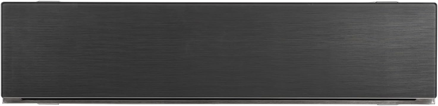 SIA Push Push Warming Drawer in Gunmetal Grey, 2 functions BIPWD14GM