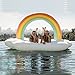 Produktbild Pool Floss Riesiges Aufblasbares Spielzeug Neuester Riese Aufblasbar Regenbogen Wolke Pool Schwimmen Sommer Reiten Schwimmen Ring Erwachsene Wasser Party Spielzeug Piscina